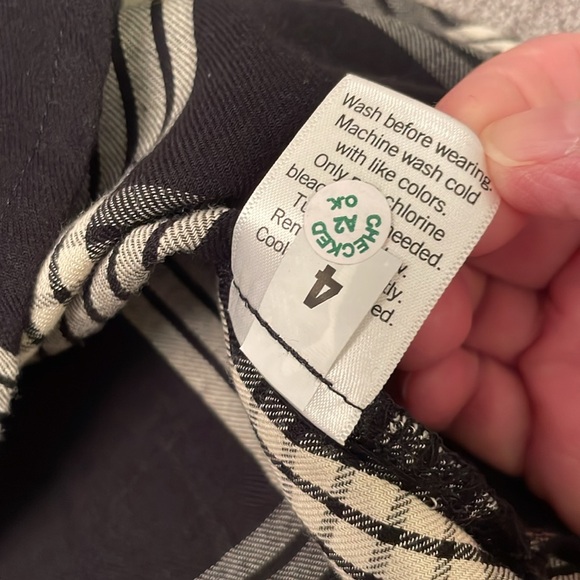 NWOT SO Goods For Life The Favorite Button-down Shirt XXL Plaid Black & Tan - Picture 11 of 11